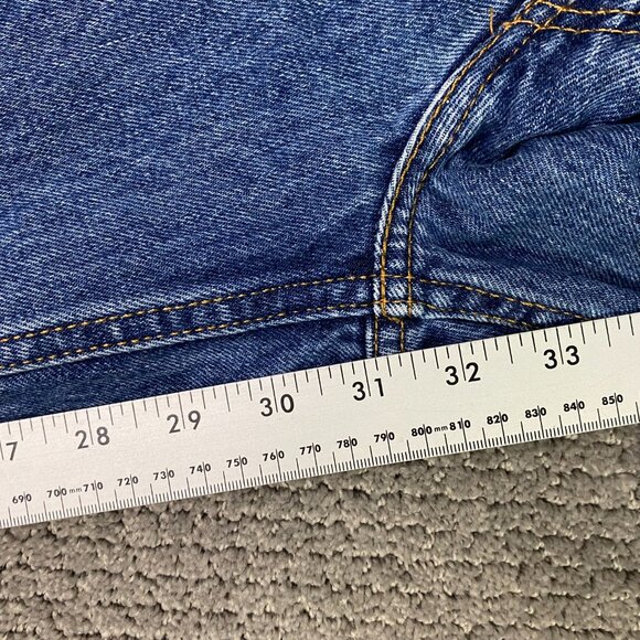 Levi's 560 Comfort Loose Fit Tapered Leg Jeans Men's 33 x 32 Fit 33 x 31 Blue - Picture 13 of 13